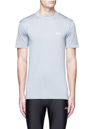 Main View - Click To Enlarge - ATHLETIC PROPULSION LABS - Seamless short sleeve running T-shirt
