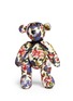 Main View - Click To Enlarge - MS MIN - Floral felt big teddy bear