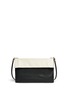 Back View - Click To Enlarge - LANVIN - 'Tape' small leather bag