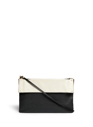 Main View - Click To Enlarge - LANVIN - 'Tape' small leather bag