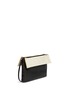 Figure View - Click To Enlarge - LANVIN - 'Tape' small leather bag