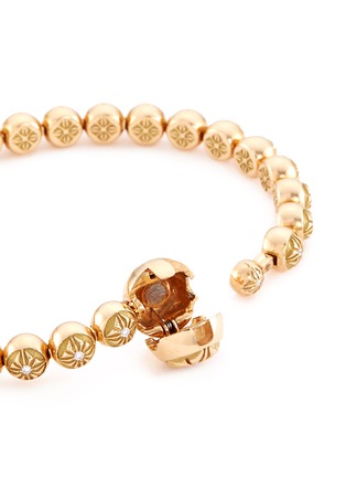 Detail View - Click To Enlarge - SHAMBALLA JEWELS - 'Tennis' diamond 18k gold bracelet