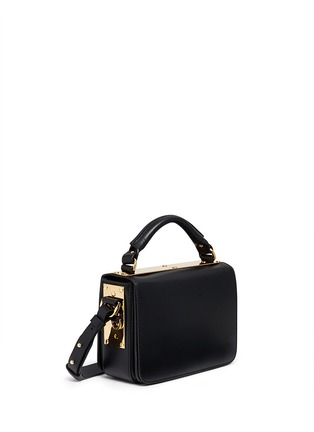 Front View - Click To Enlarge - SOPHIE HULME - 'Finsbury' leather shoulder bag