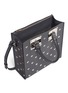 Detail View - Click To Enlarge - SOPHIE HULME - 'Albion Square' heart stud leather box tote