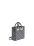 Front View - Click To Enlarge - SOPHIE HULME - 'Albion Square' heart stud leather box tote