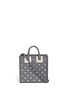 Main View - Click To Enlarge - SOPHIE HULME - 'Albion Square' heart stud leather box tote