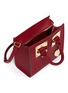 Detail View - Click To Enlarge - SOPHIE HULME - 'Albion' heart plate soft leather box tote