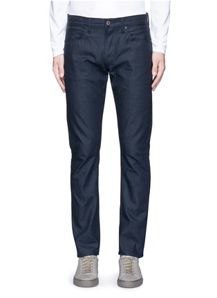 Detail View - Click To Enlarge - SIMON MILLER - 'Gunnison' dark indigo slim cotton jeans