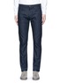 Detail View - Click To Enlarge - SIMON MILLER - 'Gunnison' dark indigo slim cotton jeans