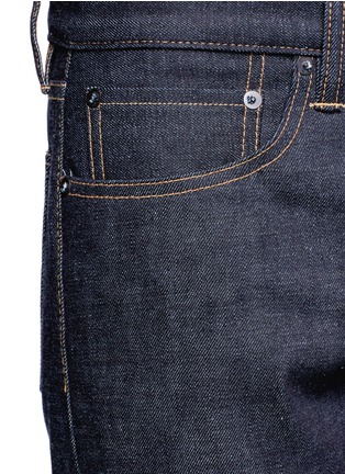 Detail View - Click To Enlarge - SIMON MILLER - 'M001' slim fit raw selvedge jeans