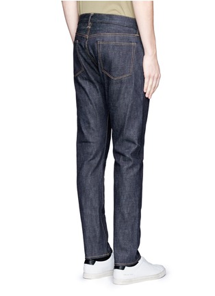 Back View - Click To Enlarge - SIMON MILLER - 'M001' slim fit raw selvedge jeans