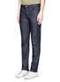 Front View - Click To Enlarge - SIMON MILLER - 'M001' slim fit raw selvedge jeans