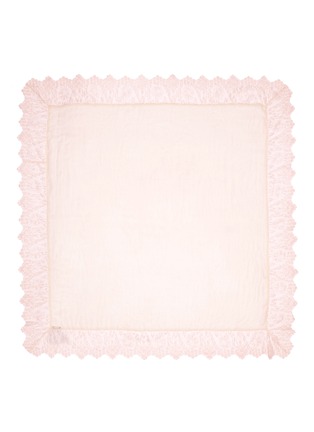 Main View - Click To Enlarge - FALIERO SARTI - 'Manu' floral lace edge scarf