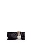 Main View - Click To Enlarge - JIMMY CHOO - 'Chandra' chain clasp shimmer suede clutch