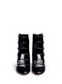 Front View - Click To Enlarge - JIMMY CHOO - 'Venice' button caged leather boots