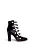 Main View - Click To Enlarge - JIMMY CHOO - 'Venice' button caged leather boots
