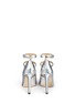 Back View - Click To Enlarge - JIMMY CHOO - 'Doll 100' caged mirror leather pumps