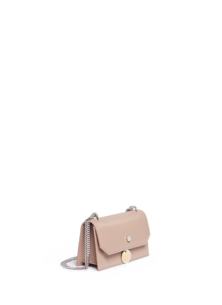 Detail View - Click To Enlarge - JIMMY CHOO - 'Finley' medallion leather crossbody bag