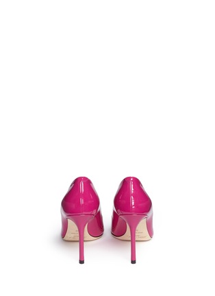 Back View - Click To Enlarge - JIMMY CHOO - 'Romy 85' patent leather pumps