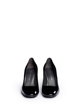 Front View - Click To Enlarge - STUART WEITZMAN - 'Mary' patent leather pumps