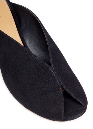 Detail View - Click To Enlarge - ISABEL MARANT - 'Measha' suede mules