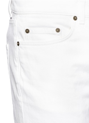 Detail View - Click To Enlarge - SAINT LAURENT - Ripped skinny jeans
