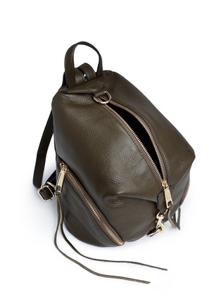 Detail View - Click To Enlarge - REBECCA MINKOFF - 'Julian' medium pebbled leather backpack