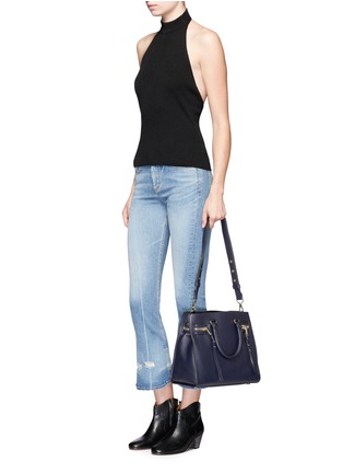 Front View - Click To Enlarge - REBECCA MINKOFF - 'Geneva' leather satchel tote bag