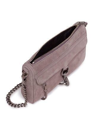  - REBECCA MINKOFF - M.A.C.' mini nubuck leather crossbody bag