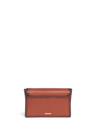 Detail View - Click To Enlarge - REBECCA MINKOFF - 'Florence' burnt effect leather crossbody bag