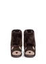 Figure View - Click To Enlarge - EMU AUSTRALIA - 'Brown Bear' Merino wool kids boots