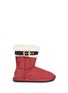 Main View - Click To Enlarge - EMU AUSTRALIA - 'Santa' buckle suede kids boots