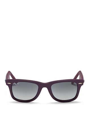 Main View - Click To Enlarge - RAY-BAN - 'Original Wayfarer Urban Camouflage' print sunglasses