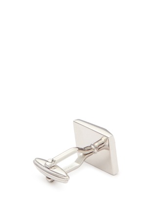 Detail View - Click To Enlarge - LANVIN - Crystal frame cufflinks