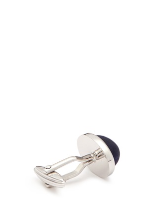 Detail View - Click To Enlarge - LANVIN - Sodalite cabochon cufflinks