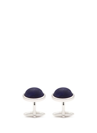 Main View - Click To Enlarge - LANVIN - Sodalite cabochon cufflinks