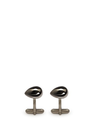 Main View - Click To Enlarge - LANVIN - Ruthenium finished cufflinks