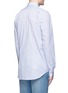 Back View - Click To Enlarge - PAUL SMITH - Geometric floral print poplin shirt