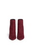 Figure View - Click To Enlarge - PEDDER RED - Colourblock suede boots