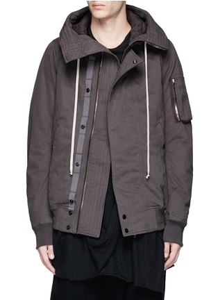 Main View - Click To Enlarge - RICK OWENS DRKSHDW - Padded bomber coat