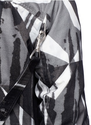  - RICK OWENS DRKSHDW - Camouflage print padded bomber jacket