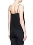 Back View - Click To Enlarge - THEORY - 'Sakshee' scalloped lace hem crepe camisole