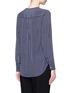 Back View - Click To Enlarge - EQUIPMENT - 'Lynn' stripe silk shirt