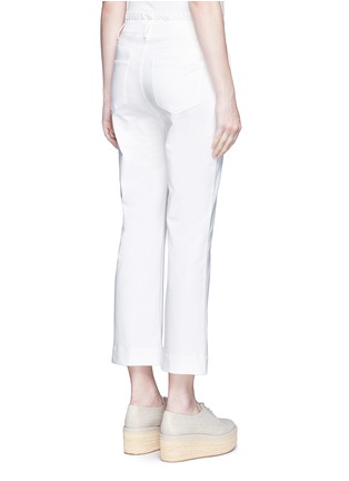 Back View - Click To Enlarge - THEORY - 'Avla' stretch twill flare pants