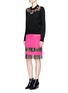 Figure View - Click To Enlarge - GIVENCHY - Floral embroidery wool knit sweater
