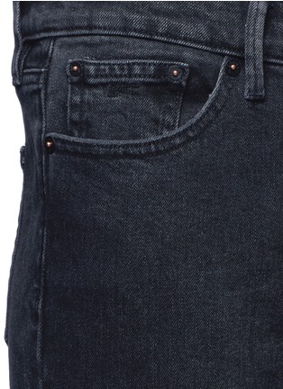 Detail View - Click To Enlarge - DENHAM - 'Penny' sneaker flared jeans