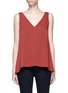 Main View - Click To Enlarge - THEORY - 'Narcyz' V-neck silk shell top