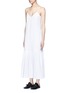 Front View - Click To Enlarge - THE ROW - 'Morin' cotton poplin maxi dress