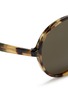 Detail View - Click To Enlarge - VALENTINO GARAVANI - Oversize round tortoiseshell acetate sunglasses