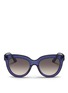 Main View - Click To Enlarge - VALENTINO GARAVANI - 'Rockstud' acetate sunglasses